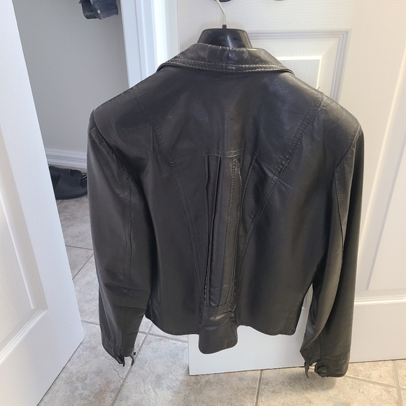 Vintage leather jacket - Picture 4 of 5